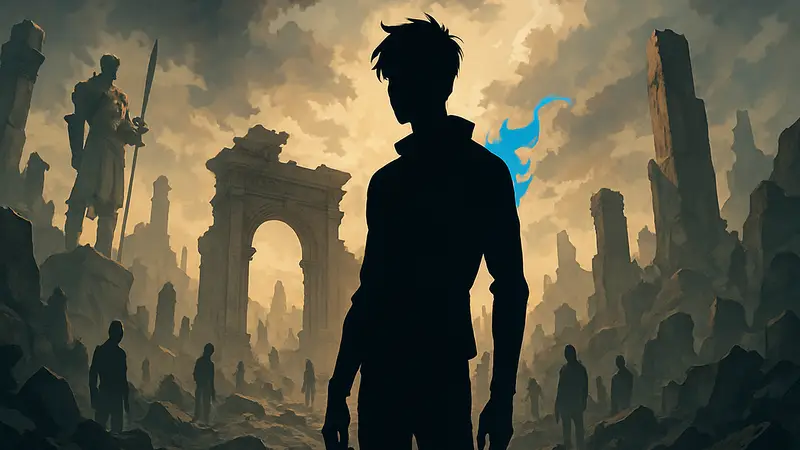 Постер фильма «Solo Leveling: Arise» с главным героем Джин Ву