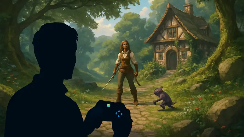 Кадры геймплея из 30-минутной демонстрации Fable для Xbox.