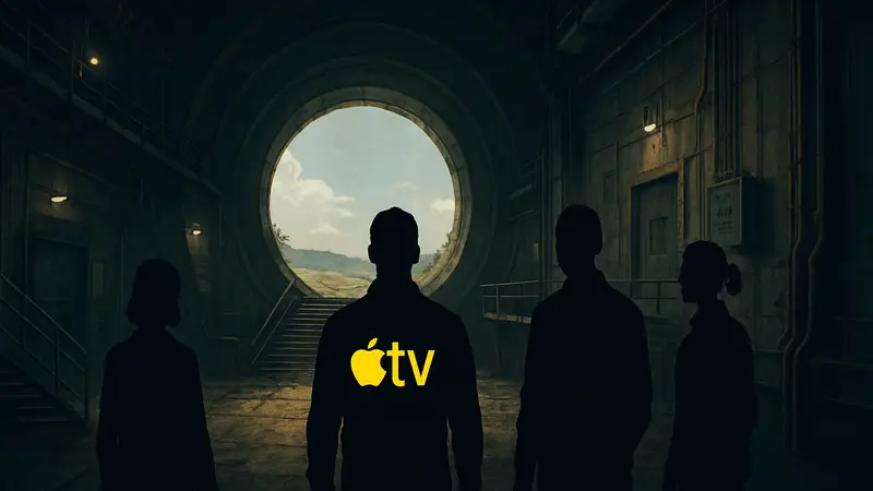 Кадр из 3 сезона научно-фантастического сериала «Убежище» (Silo) от Apple TV+, демонстрирующий новый сюжетный поворот.