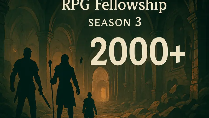Обновление RPG Fellowship Season 3 с более чем 2000 изменений.