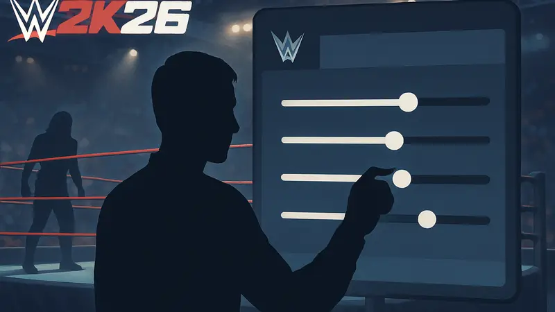 Настройки геймплея WWE 2K26 для реализма и ползунки для персонализации игрового опыта