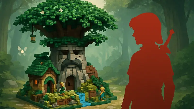 Набор LEGO The Great Deku Tree по игре Zelda распродан