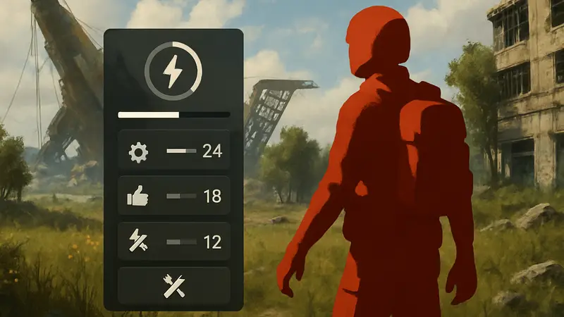 Скриншот Arc Raiders с элементами интерфейса крафта, показывающими ускоренный сбор ресурсов.