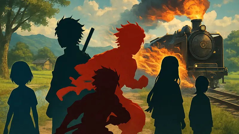 Подборка лучших аниме-фильмов, которые превосходят "Истребителя демонов: Бесконечный поезд".