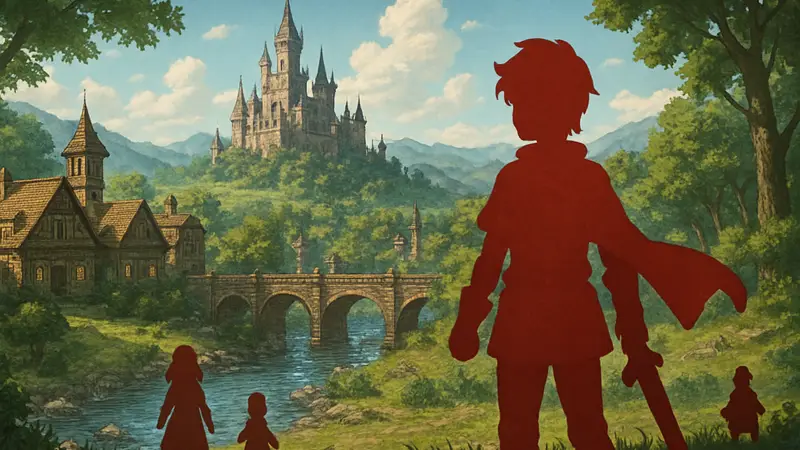 Обложка игры The Adventures of Elliot: The Millennium Tales на движке HD-2D от Square Enix.