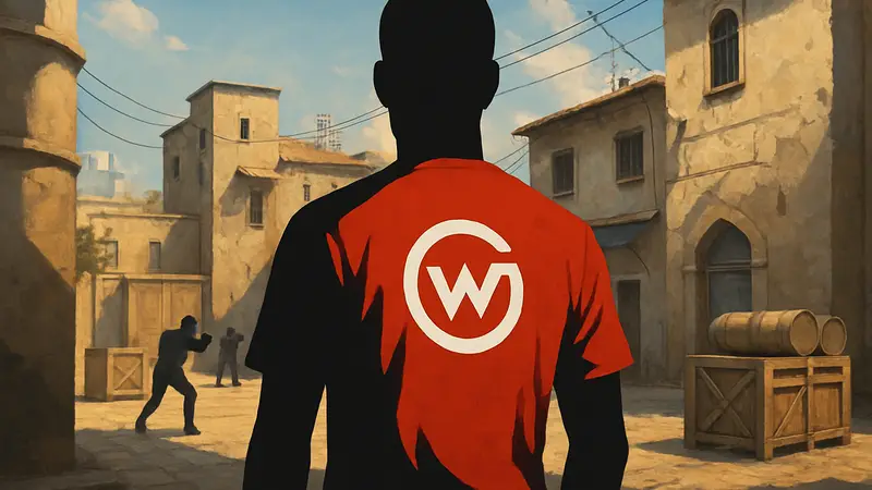 Киберспортсмен cxzi в форме команды Wildcard