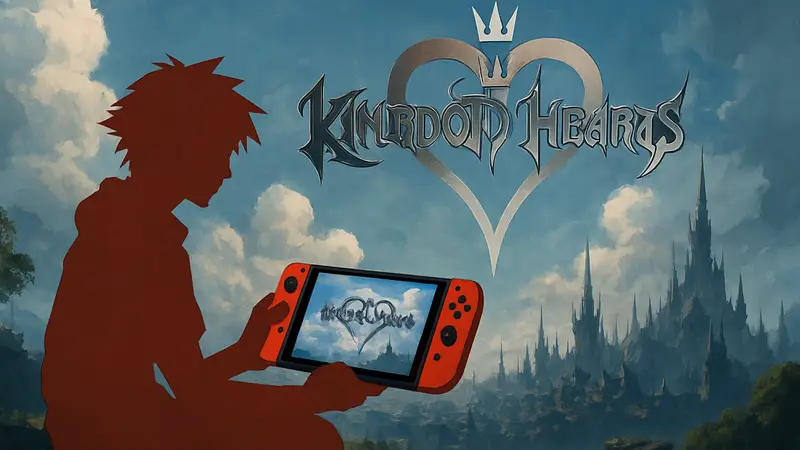 Облачная версия Kingdom Hearts для Nintendo Switch, логотип серии
