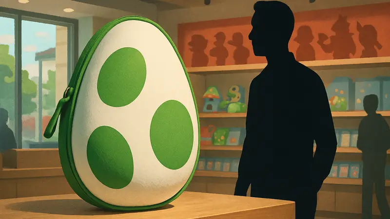 Чехол на молнии в форме яйца Йоши, новая награда в My Nintendo Store
