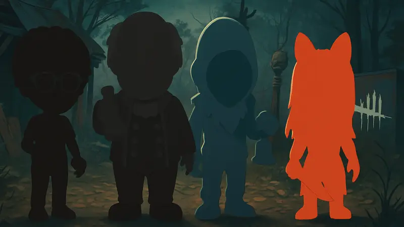 Виниловые фигурки персонажей Dead by Daylight: Клодетт, Клоун, Неведомый и Свинья от YouTooz.
