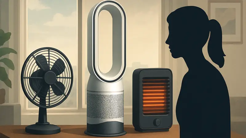 Устройство Dyson Hot+Cool HF1, вентилятор и обогреватель в одном корпусе