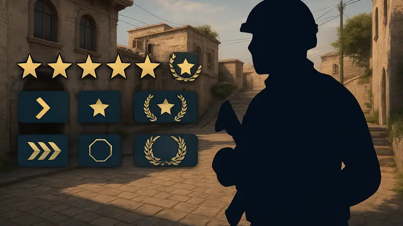 Ранги и рейтинги Counter-Strike 2, система ранжирования CS2