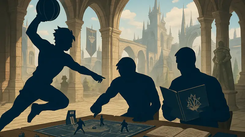 Игроки Final Fantasy 14 играют в блицбол с помощью самодельной D&D системы