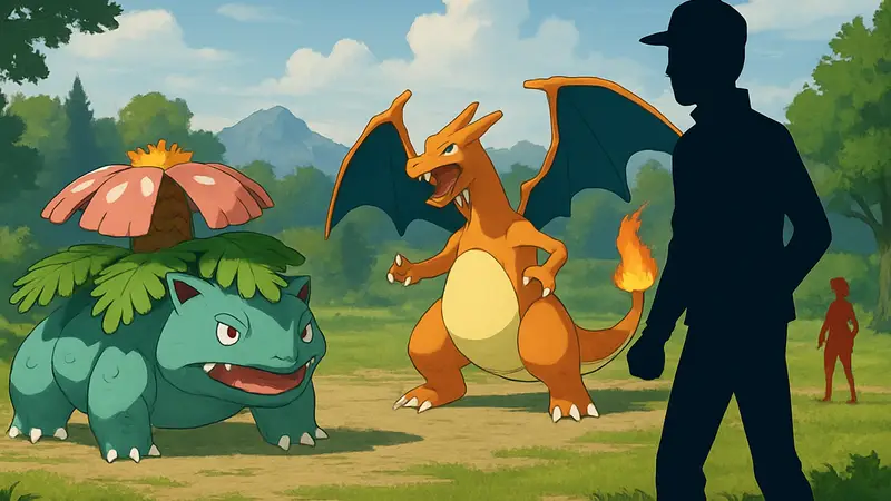 Кадр из игры Pokémon Champions, демонстрирующий покемон-сражение