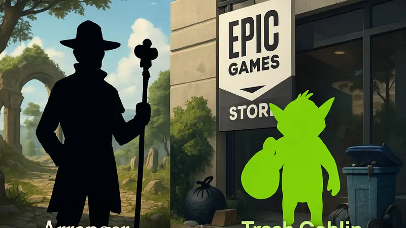 Бесплатные игры Arranger и Trash Goblin в Epic Games Store.