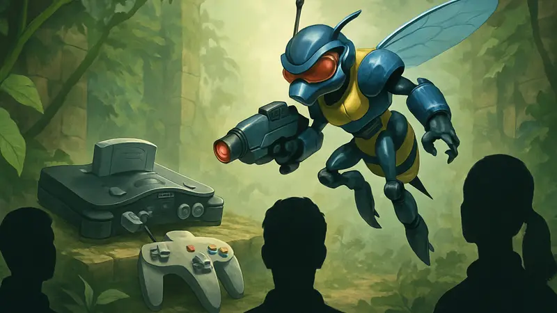 Возвращение Buck Bumble с Nintendo 64: классика игр 90-х