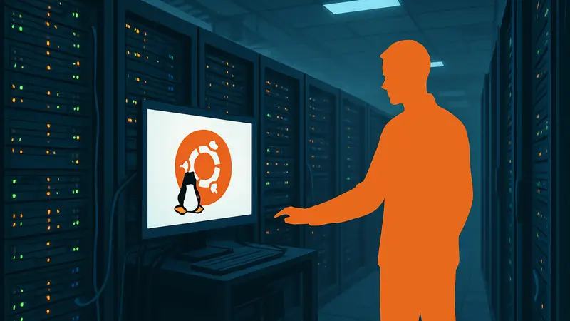 Серверы Ubuntu после DDoS-атаки: процесс восстановления, логотип Linux