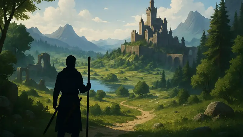 The Blood of Dawnwalker: Скриншот из игры, главный герой, фэнтези мир, признание Игрой года