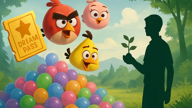 Angry Birds Dream Blast: Dream Passes и экологический ивент