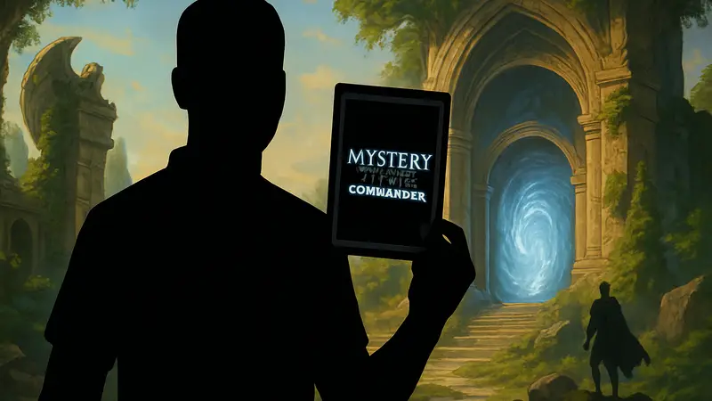 Обложка Magic The Gathering Mystery Booster Commander, новые карты MTG
