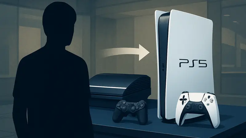 Концептуальное изображение PlayStation 6, символизирующее обратную совместимость с PS3.