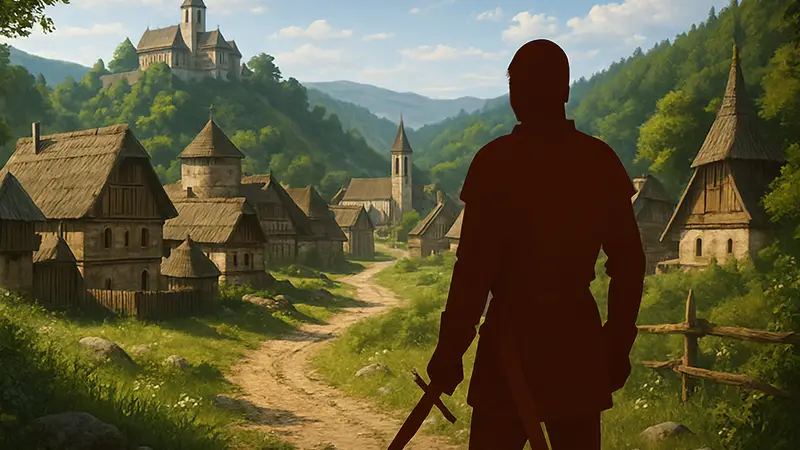 Герой Kingdom Come: Deliverance Генри, исследующий средневековую Богемию, демонстрируя улучшенную графику 4K.