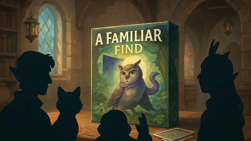 Новая карточная игра A Familiar Find по вселенной Critical Role от Darrington Press