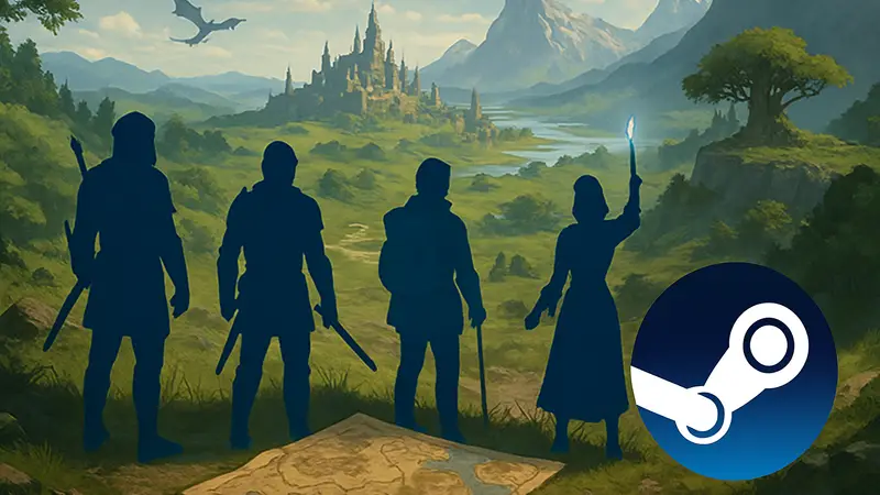 Лучшие игры с открытым миром на Steam: карта, персонажи, приключения, фэнтези.