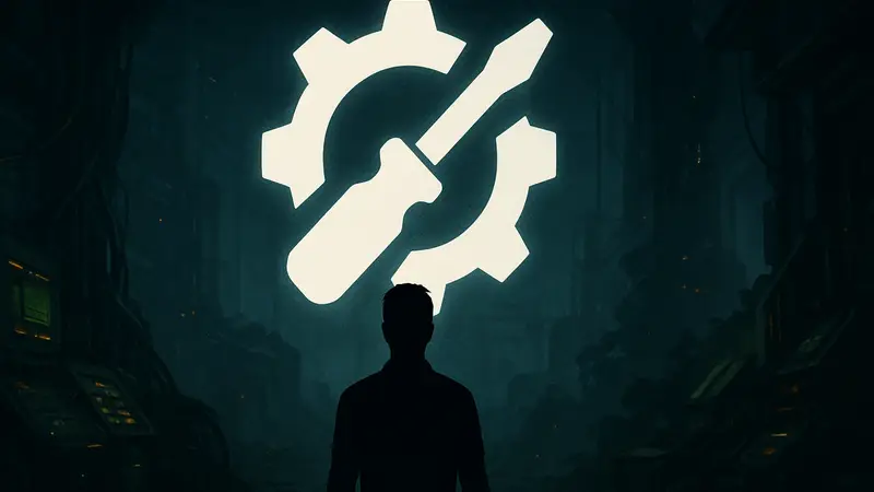 Логотип игры Saros на тёмном фоне, символизирующий новые возможности кастомизации.