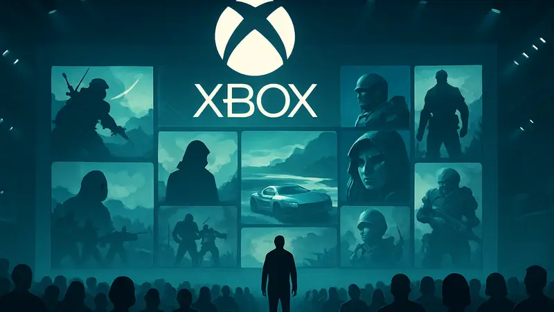 Логотип Xbox Games Showcase, игры Xbox, презентация, новые анонсы