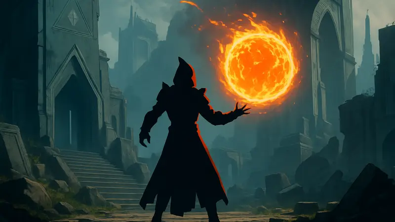 Аспект Геллиона в Destiny 2, способности Варлока, огненный шар