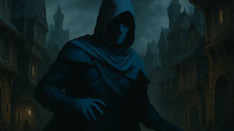 Изображение Гаррета из Thief, возможно, на обложке графического романа