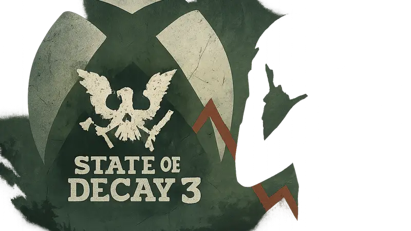 Логотип Undead Labs или State of Decay 3 на фоне символики Xbox, указывающей на финансовые проблемы.