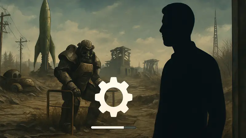 Изображение загрузочного экрана игры Bethesda, символизирующее дискуссию об их влиянии.