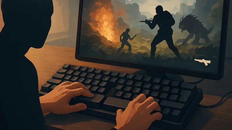 Игровая клавиатура с разделённым пробелом, демонстрирующая новые возможности управления в играх.