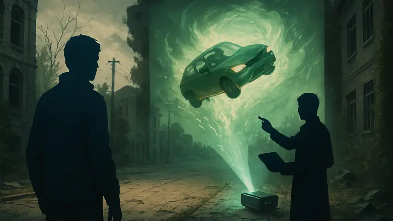 Игровой момент из Neverness to Everness (NTE) с аномалией проектора и гайдом по Serial Explosion Anomaly.