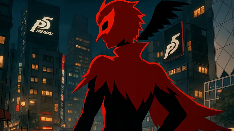 Горо Акечи (Ворон) из Persona 5: The Phantom X, новый персонаж обновления 3.6.