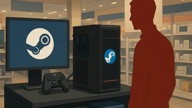 Игровой ПК "Stim Machine" во Франции, конкурирующий со Steam Machine по доступной цене