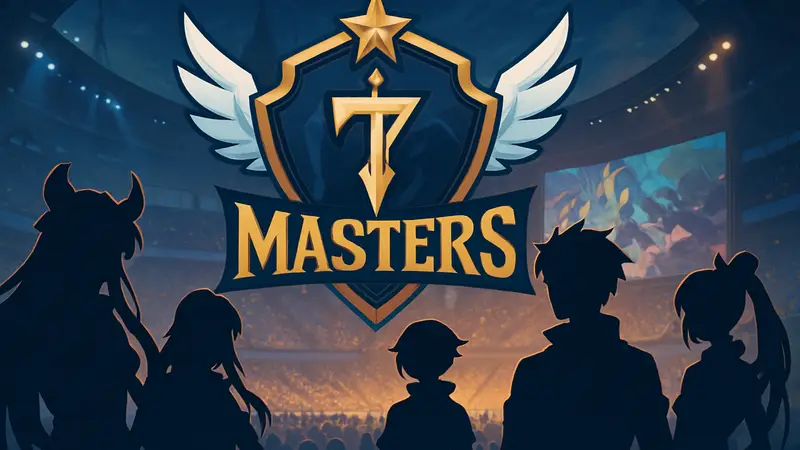 Логотип турнира Epic Seven Masters, киберспорт Epic Seven