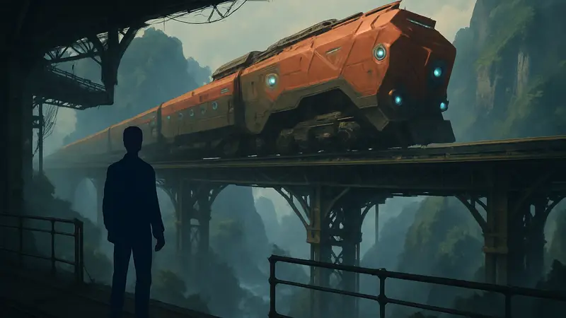 Кадр из игры NTE, показывающий эндгейм-активность «Beyond the Rails»