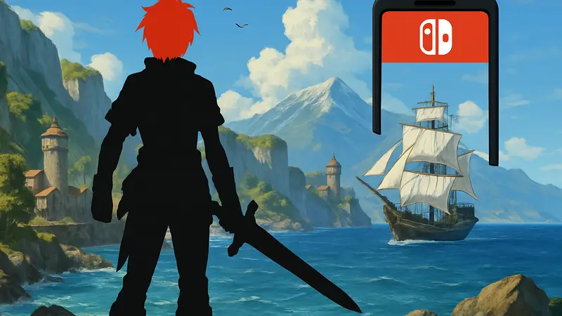 Адол Кристин из Ys X: Proud Nordics на обложке игры для Nintendo Switch 2.