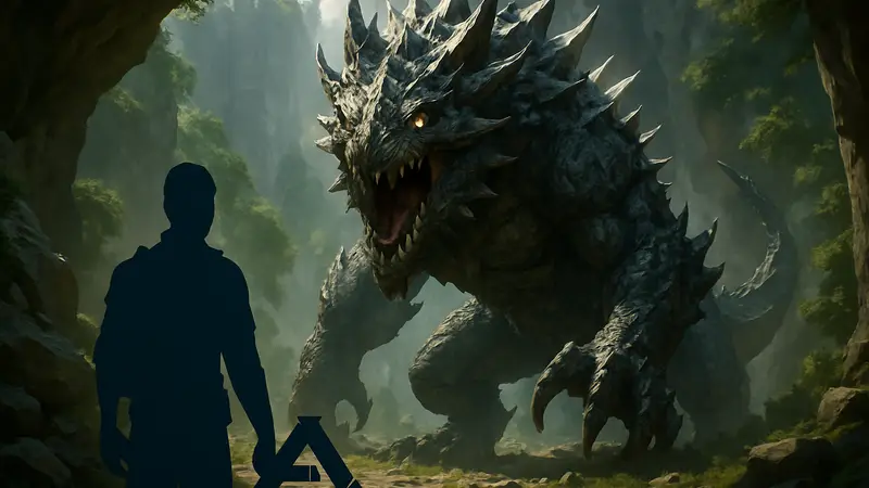 Изображение босса из игры Ark Survival Ascended или скриншот, связанный с моддингом.