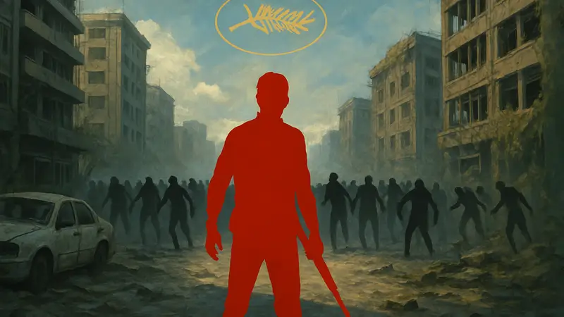 Постер нового зомби-фильма режиссёра "Поезда в Пусан" для Каннского кинофестиваля 2026