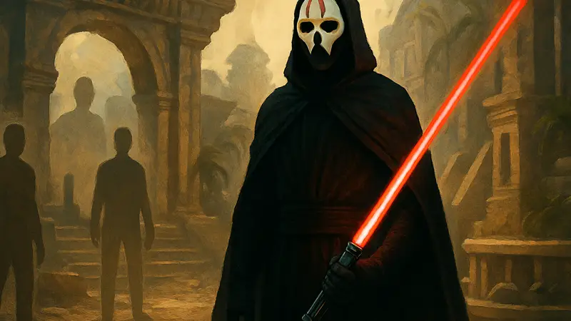 Фигурка Дарта Нихилуса от Hot Toys, лорд ситхов из Star Wars: Knights of the Old Republic II. Коллекционная фигура.