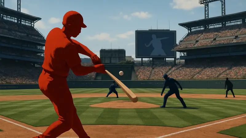 MLB The Show 26: бейсбольный симулятор, скриншот игрового процесса на стадионе