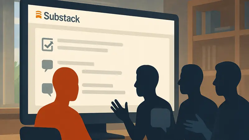 Интерфейс новой функции Substack «Правила ответов» для управления комментариями