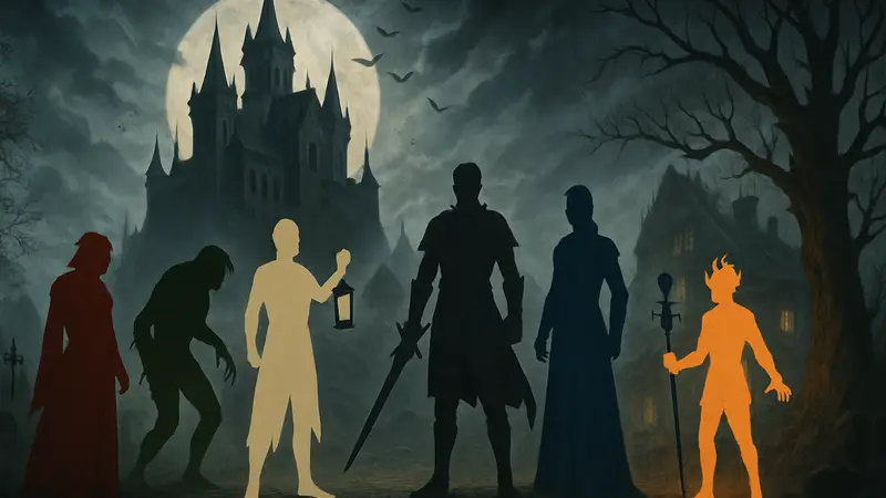 Обложка D&D Ravenloft: The Horrors Within с иллюстрацией новых подклассов