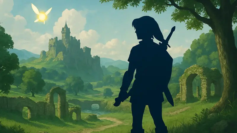 The Legend of Zelda Ocarina of Time, главный герой Линк