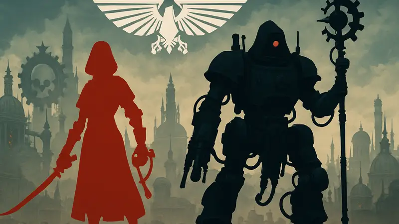 Новые миниатюры Тулии Гулд и Хастариев для Warhammer 40,000, фракция Адептус Механикус.
