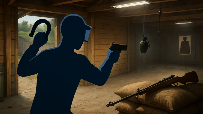 Игровой процесс Hot Dogs, Horseshoes & Hand Grenades, VR-шутера, вышедшего из раннего доступа