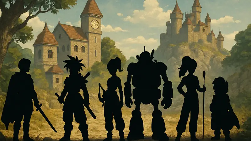 Chrono Trigger: арт с главными персонажами из новой коллекции мерча